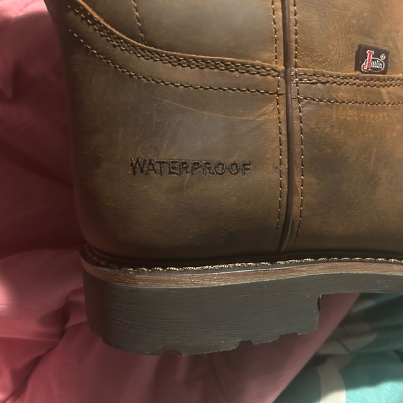 Justin steel toe waterproof! Brand new! - Picture 7 of 9